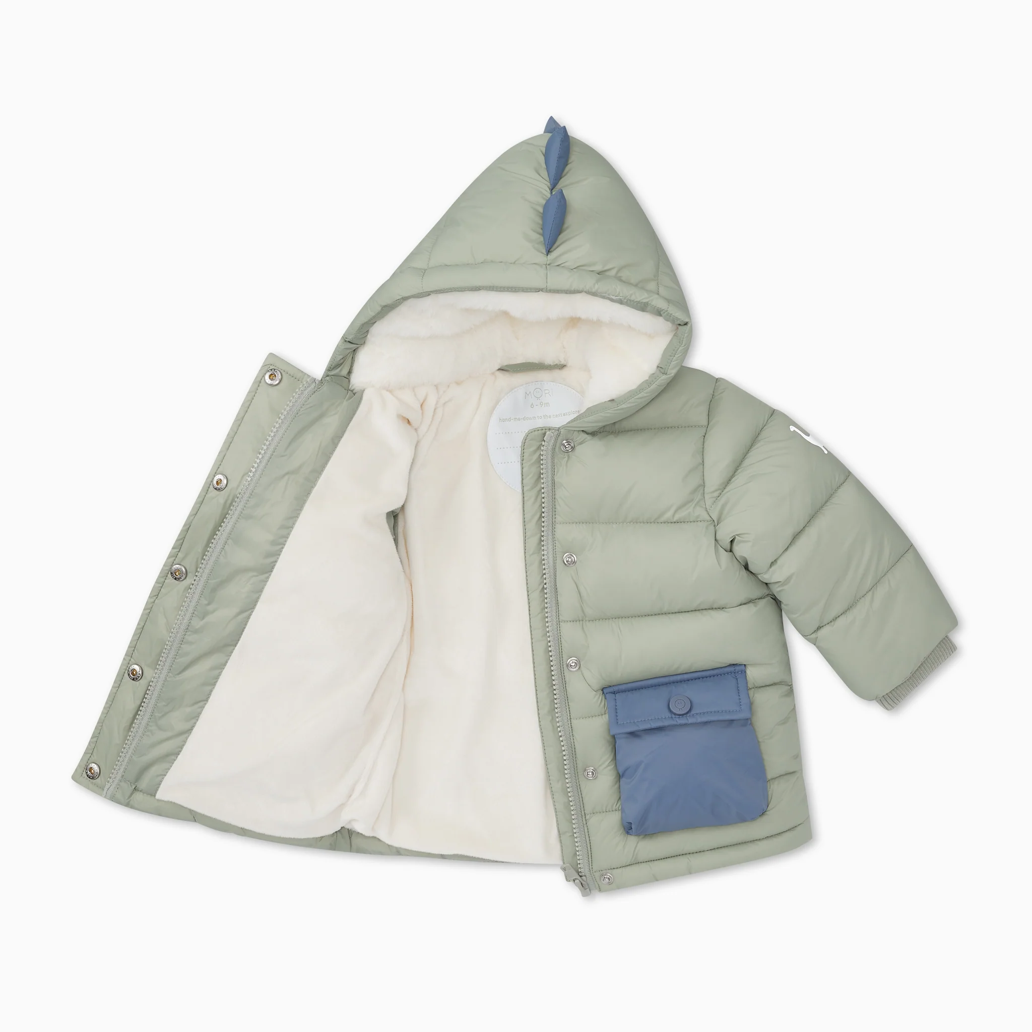 Dino Recycled Waterproof Padded Coat - Image 4