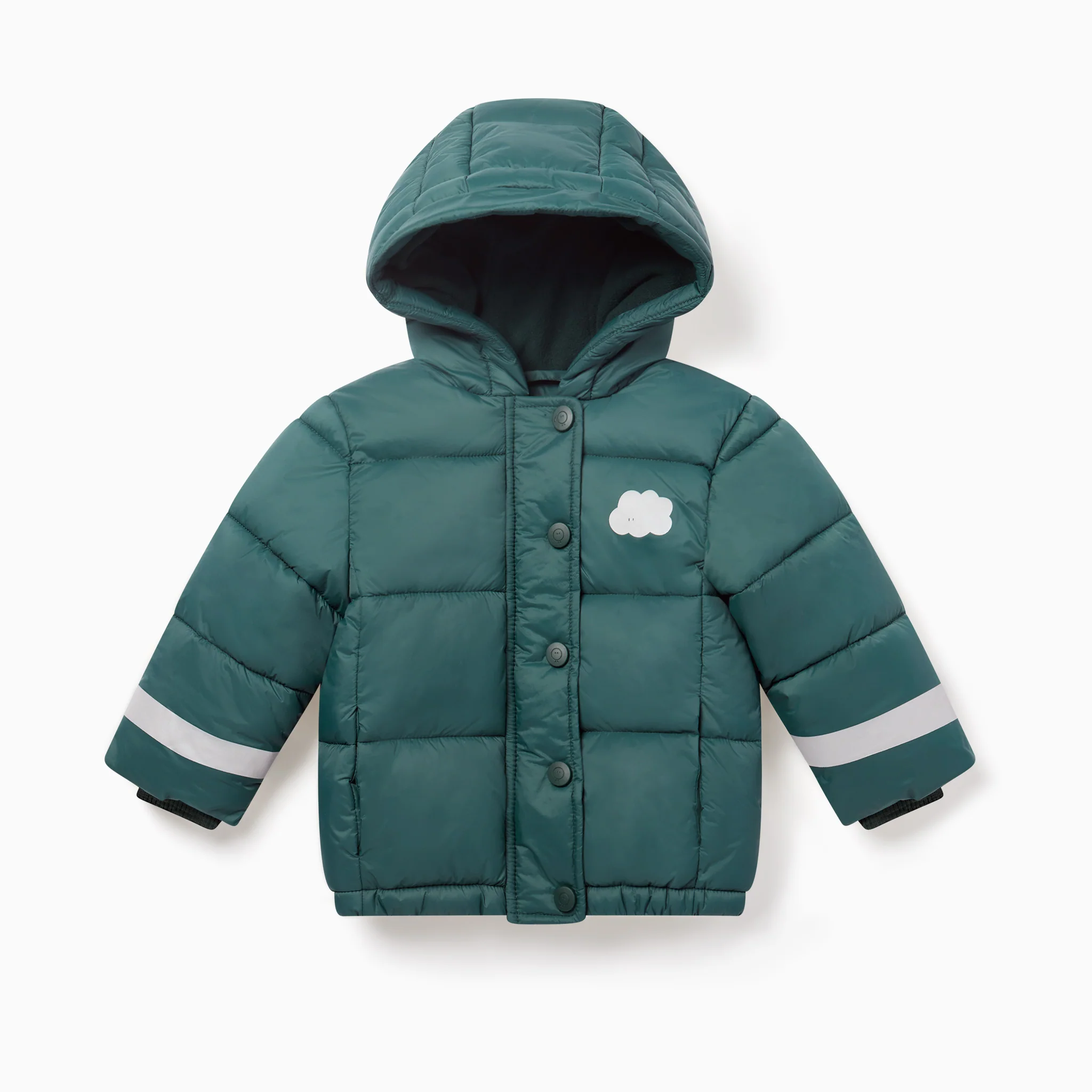 Recycled Waterproof Padded Reflective Coat - Image 2
