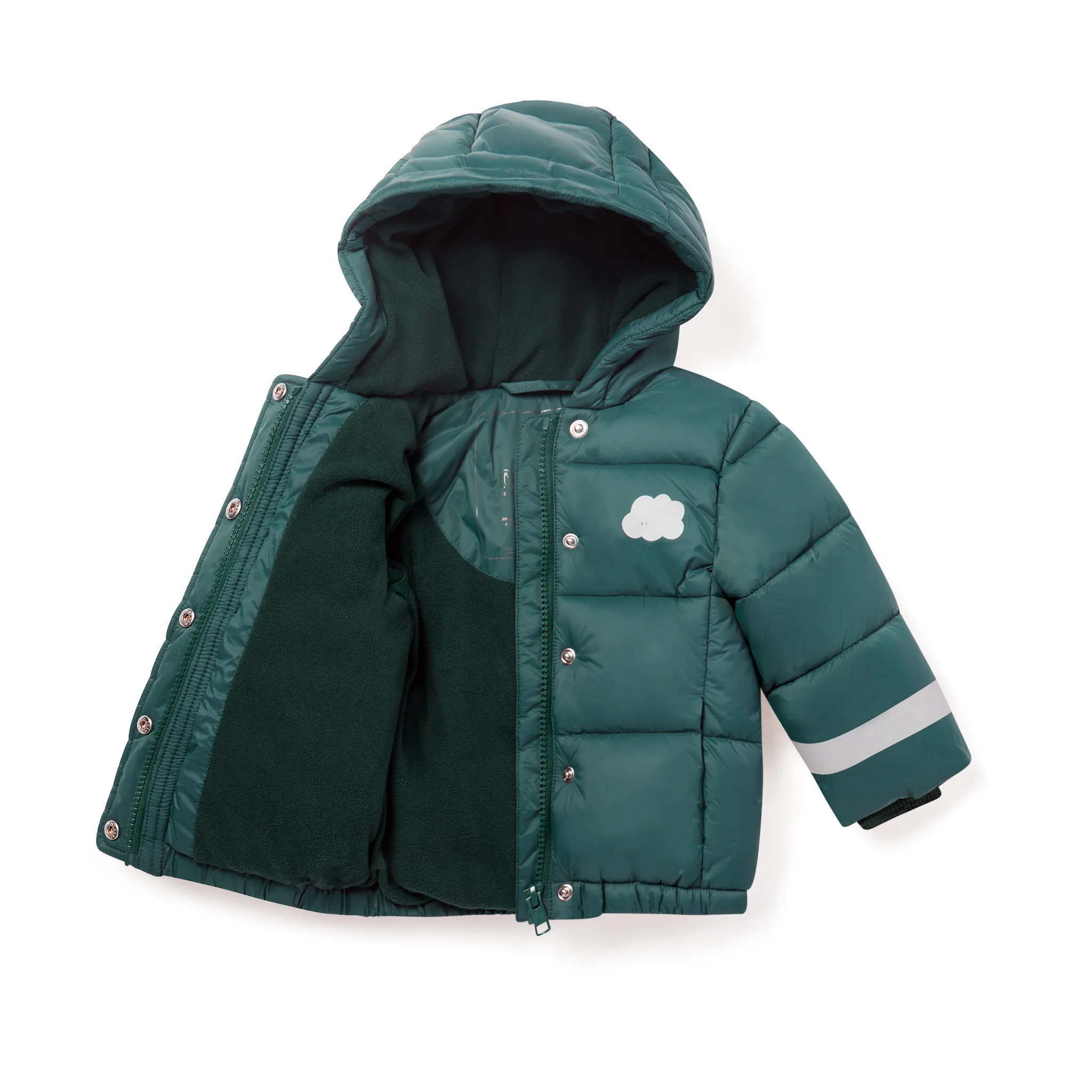 Recycled Waterproof Padded Reflective Coat - Image 6