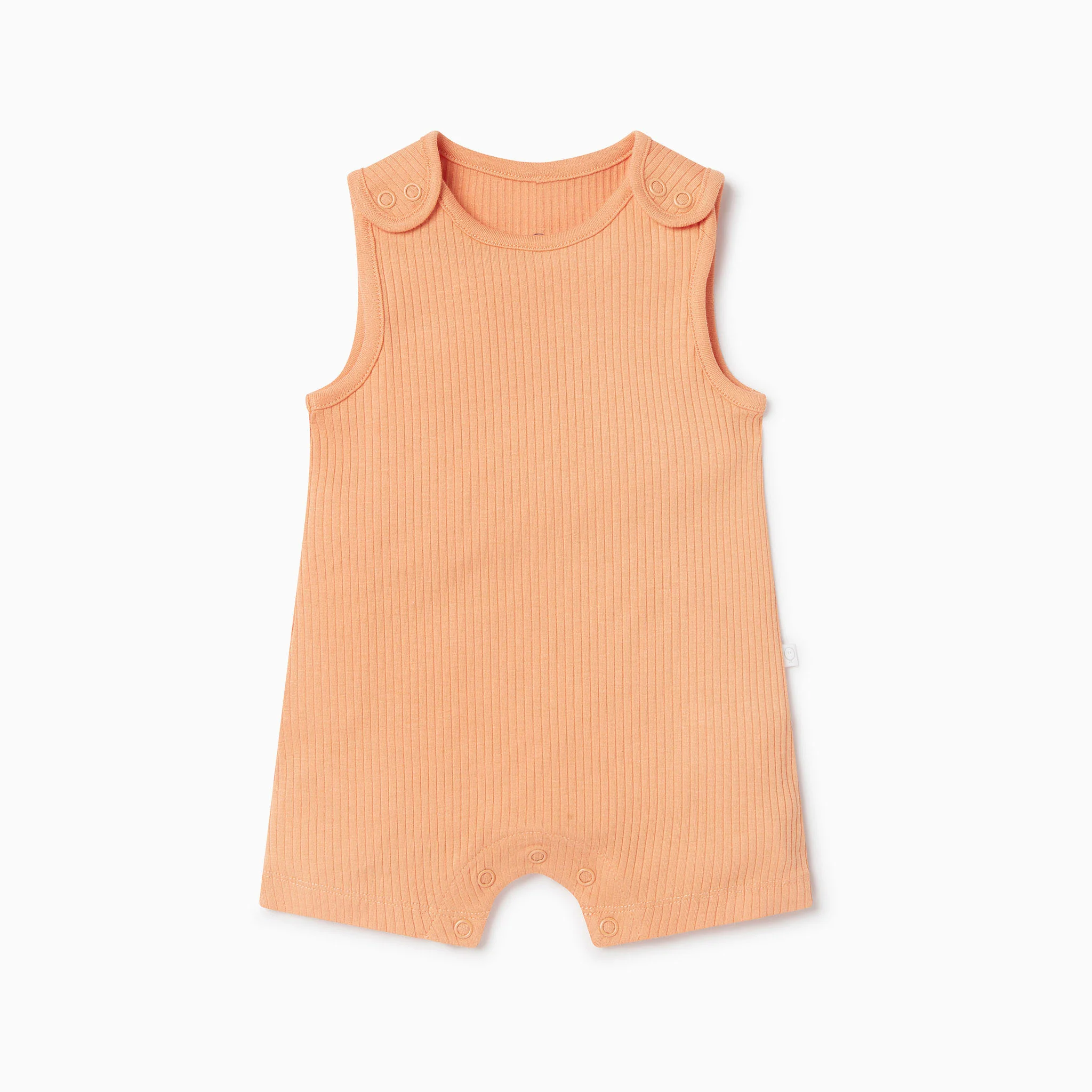 Ribbed Beach Romper