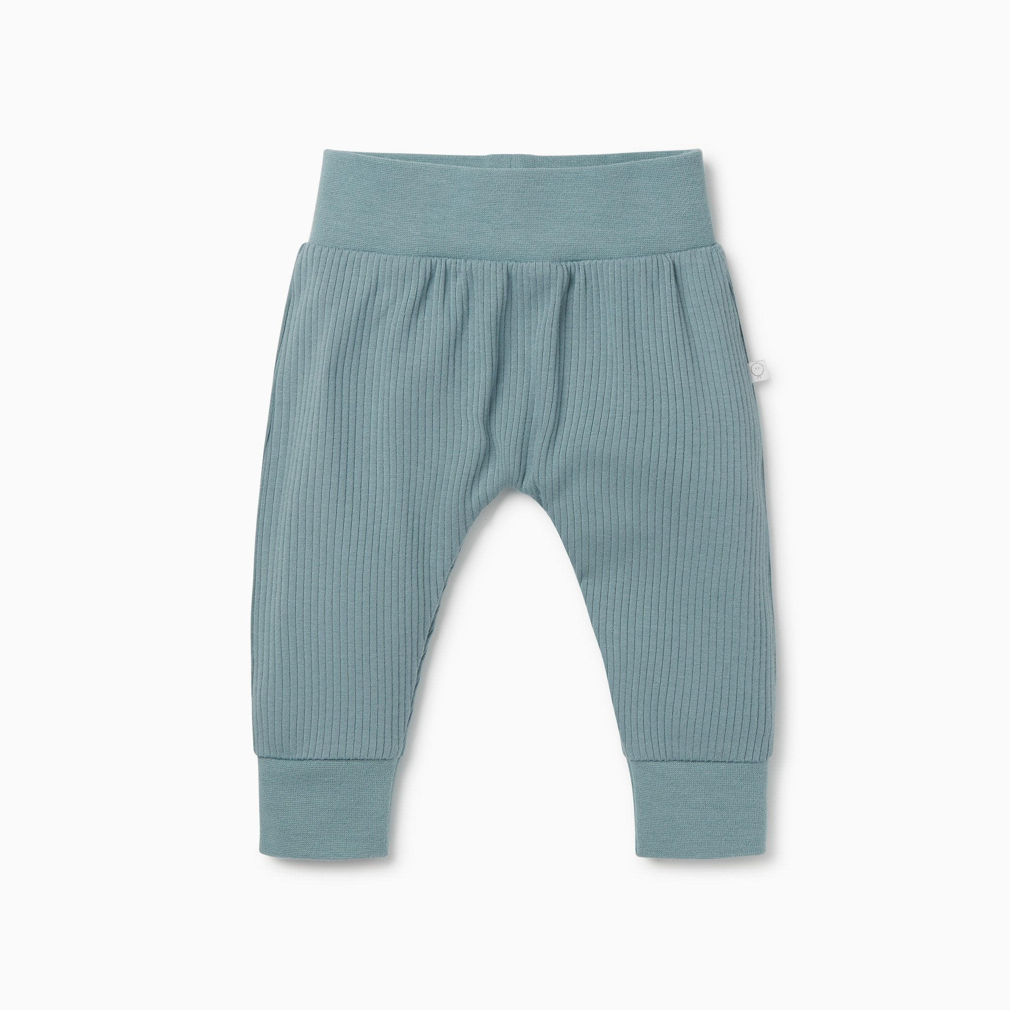 Ribbed Comfy Joggers - Blue - Image 2