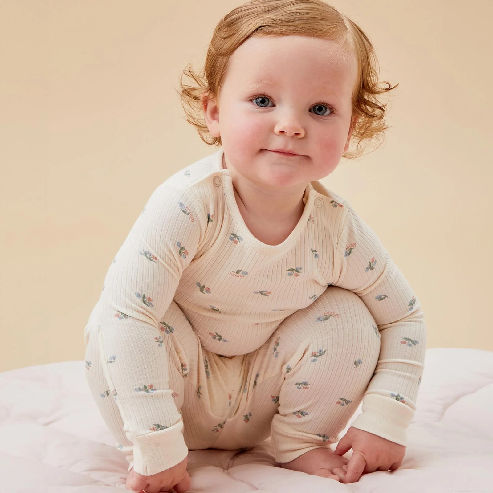 Ribbed Floral Pyjamas - Image 3