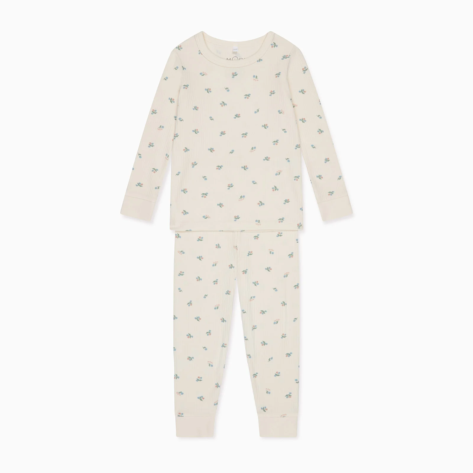 Ribbed Floral Pyjamas - Image 4
