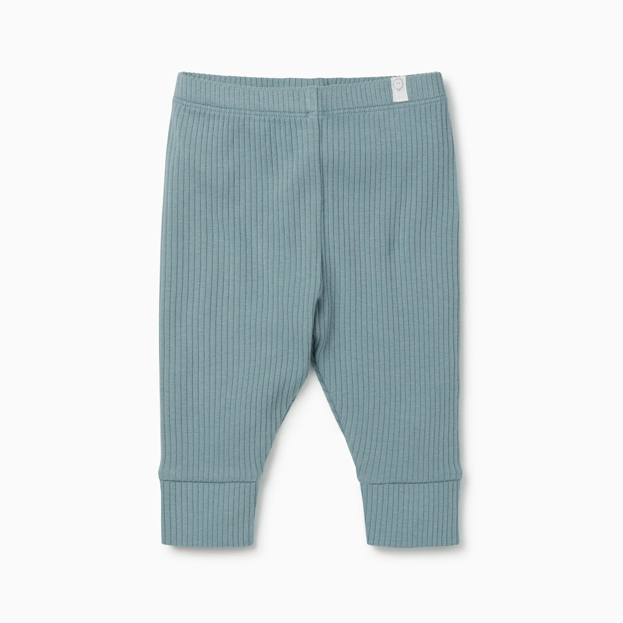 Ribbed Leggings - Blue