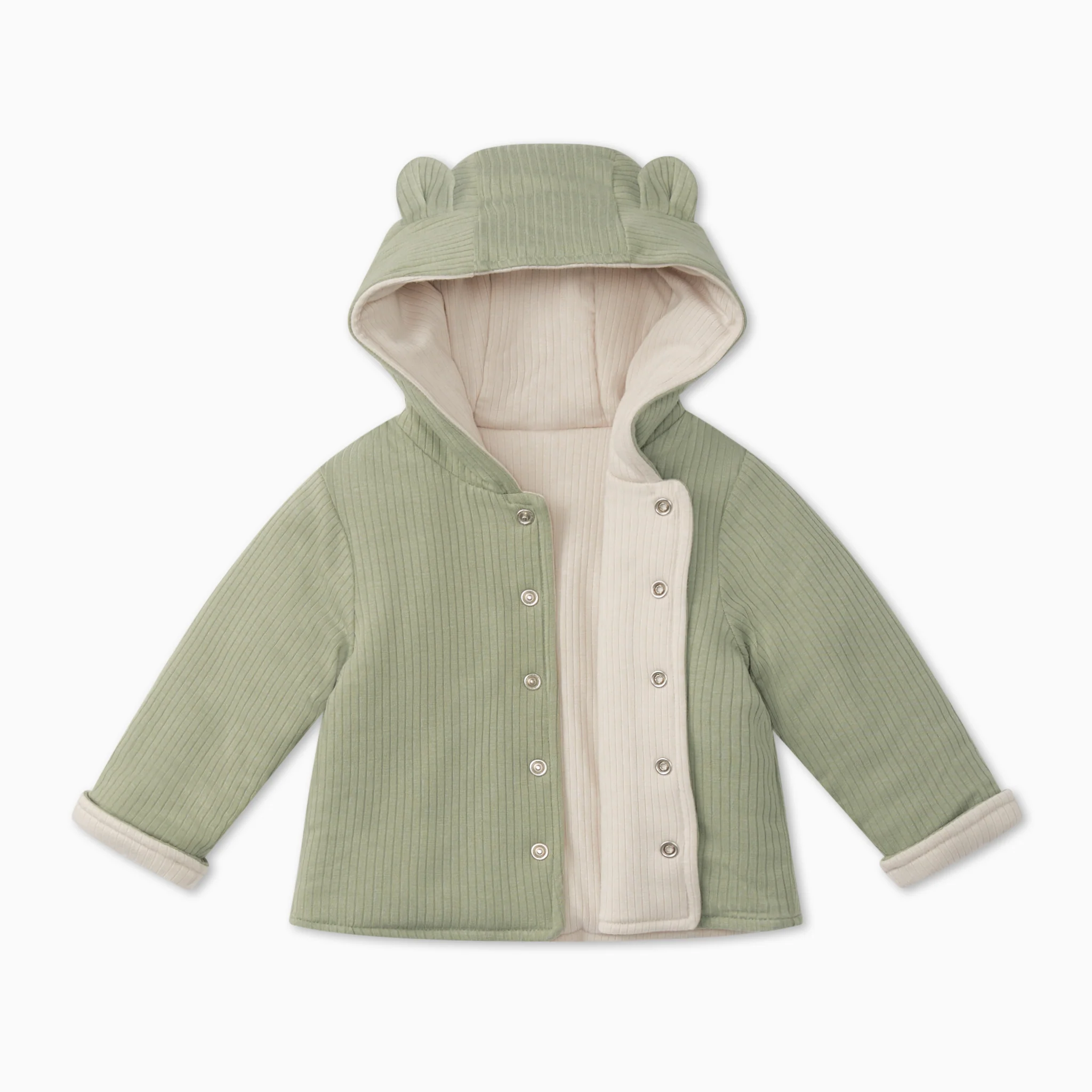 Ribbed Reversible Jacket - Image 4