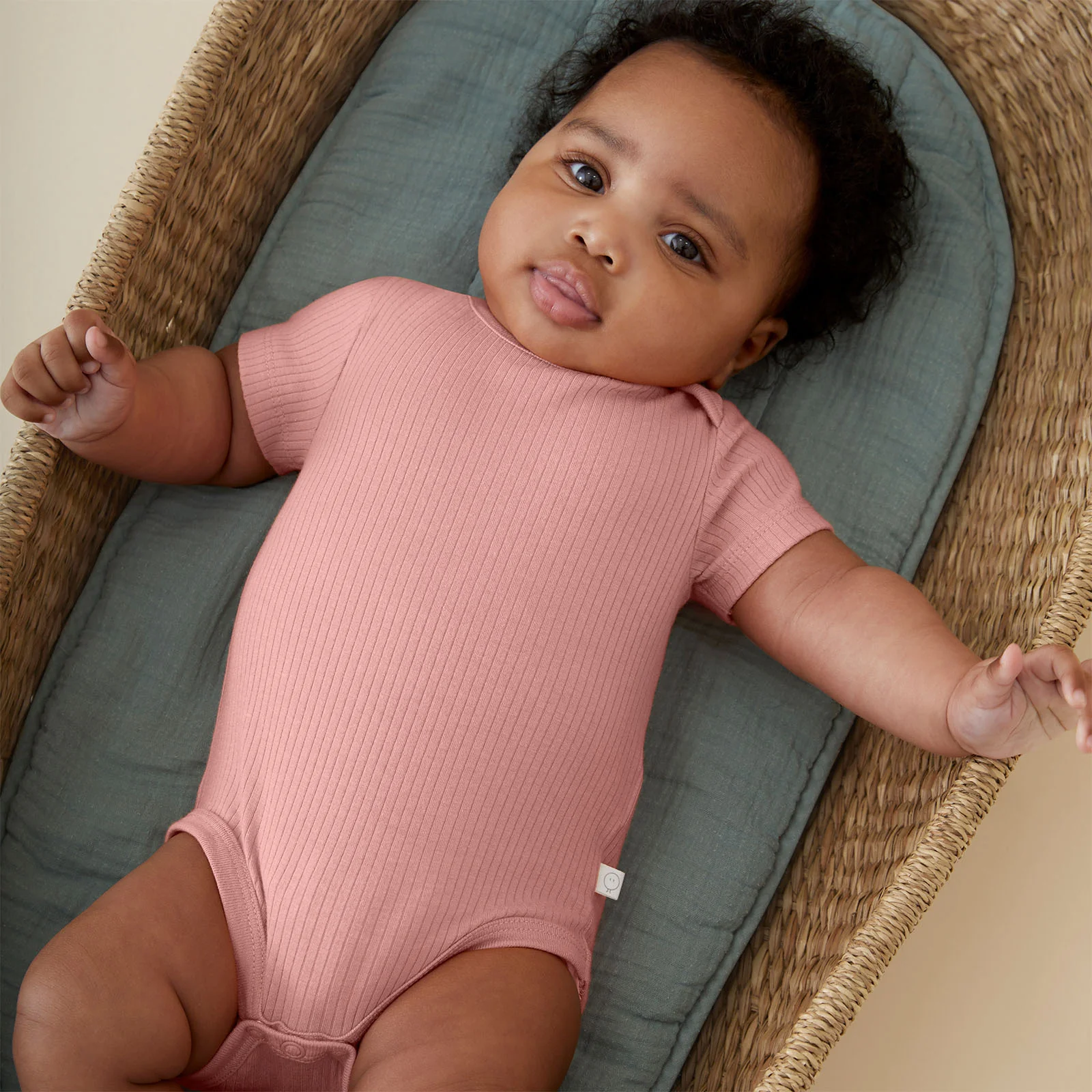 Ribbed Short Sleeve Bodysuit - Image 11