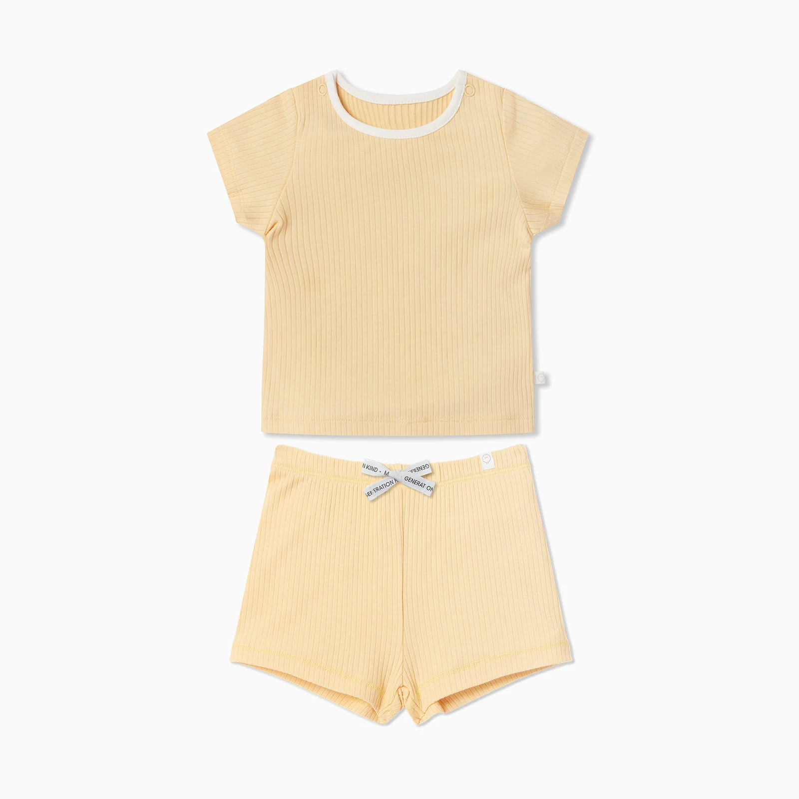 Ribbed Summer Pyjamas - Image 2