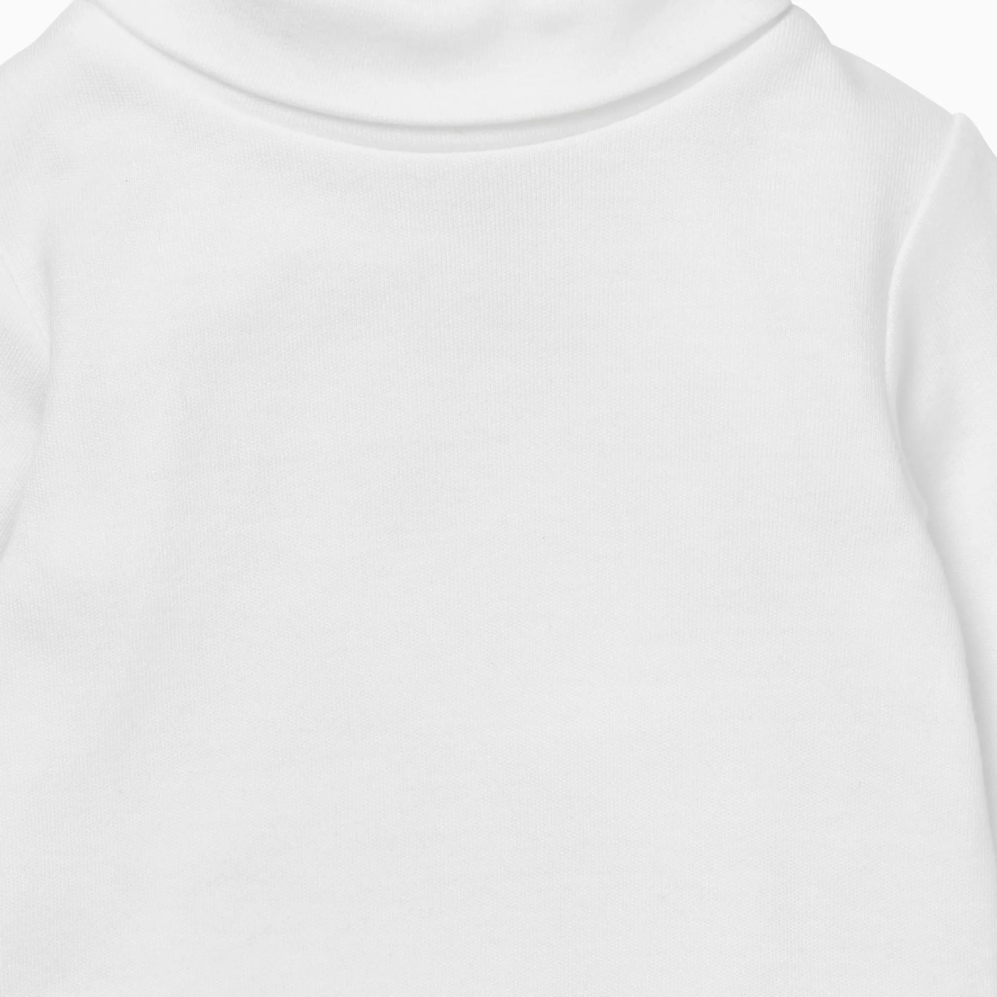 Roll Neck Bodysuit - White - Image 5