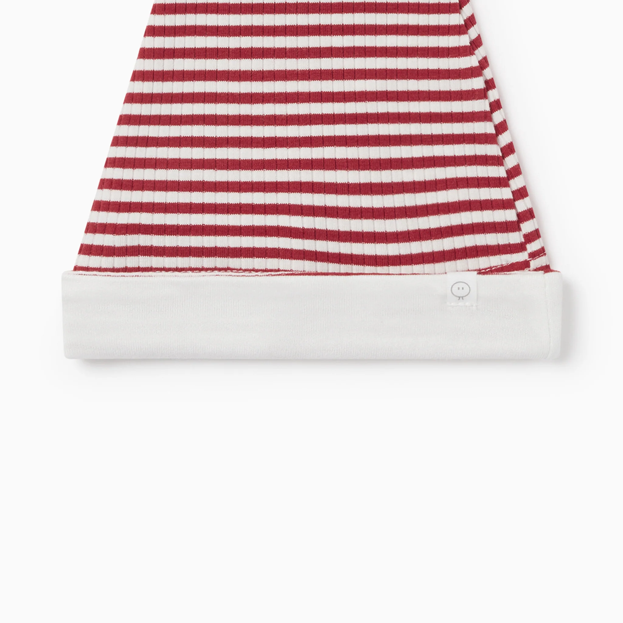 Ruby Stripe Ribbed Elf Hat - Image 7