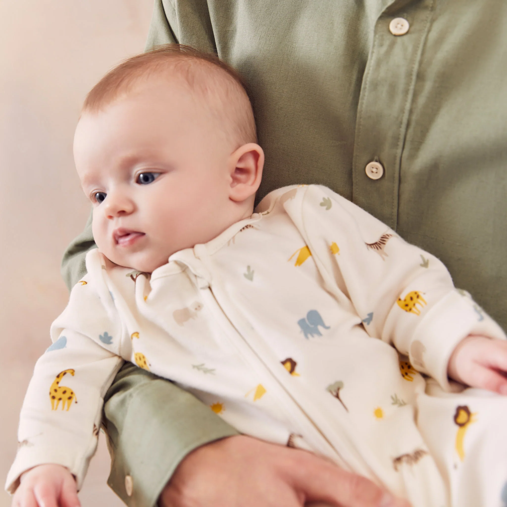Safari Clever Zip Sleepsuit