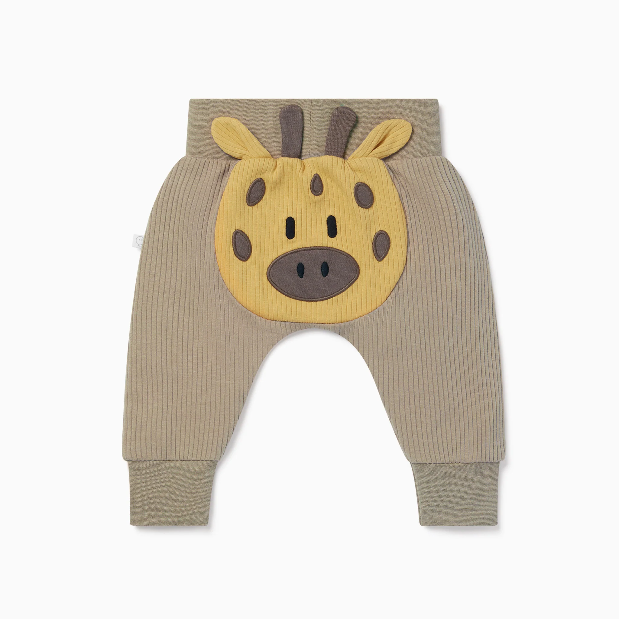 Safari Long Sleeve Bodysuit & Giraffe Joggers Outfit - Image 3