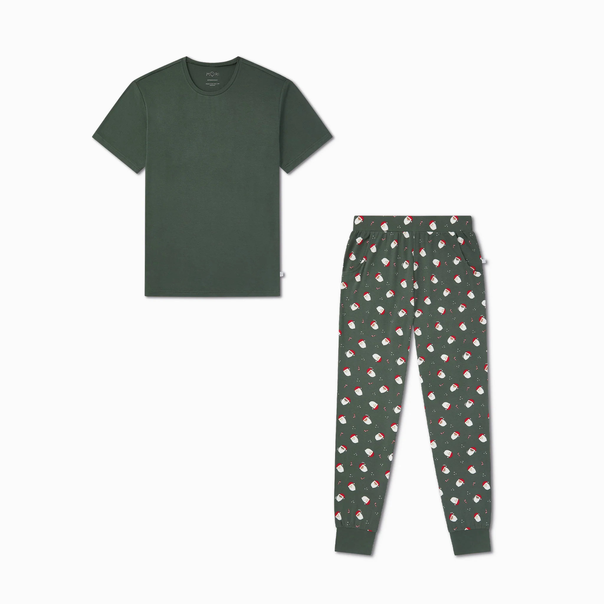 Santa Print Men's Pyjamas