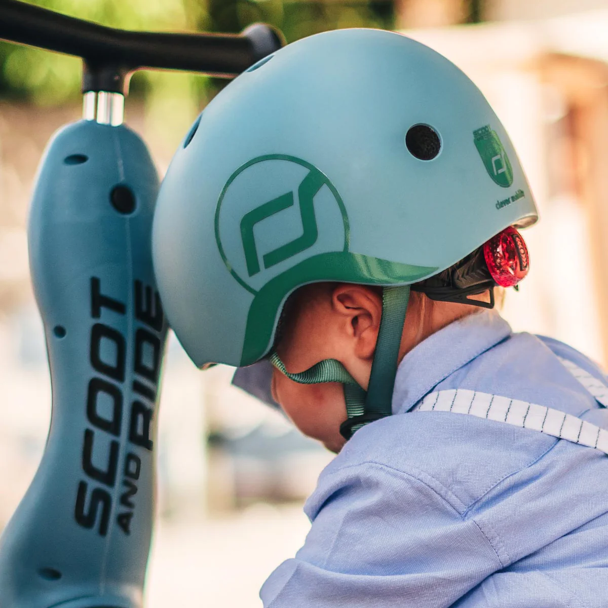 Scoot & Ride Helmet - Steel - Image 5