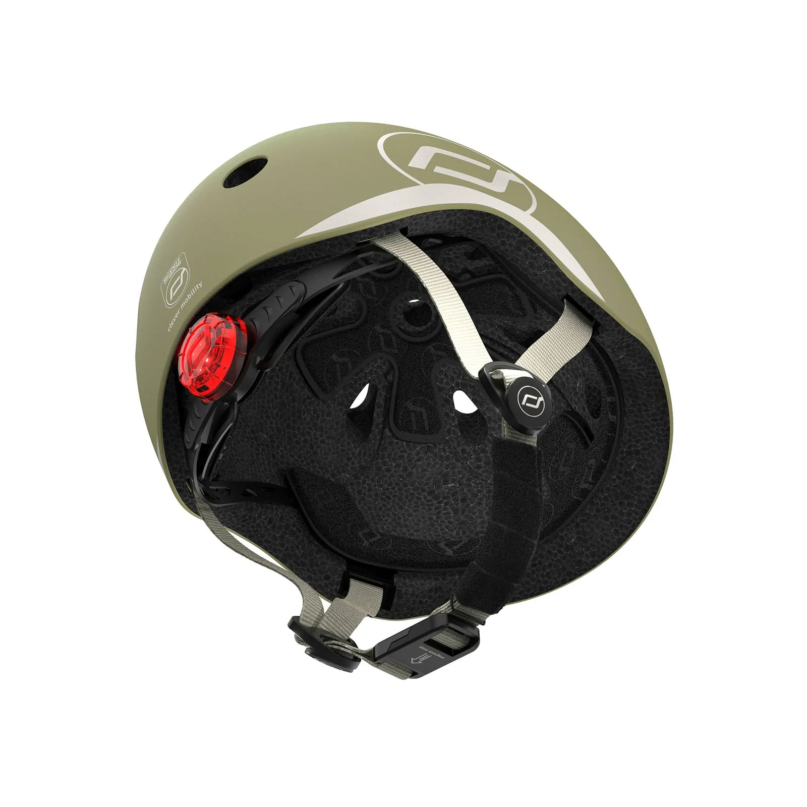 Scoot & Ride Helmet - Olive - Image 3
