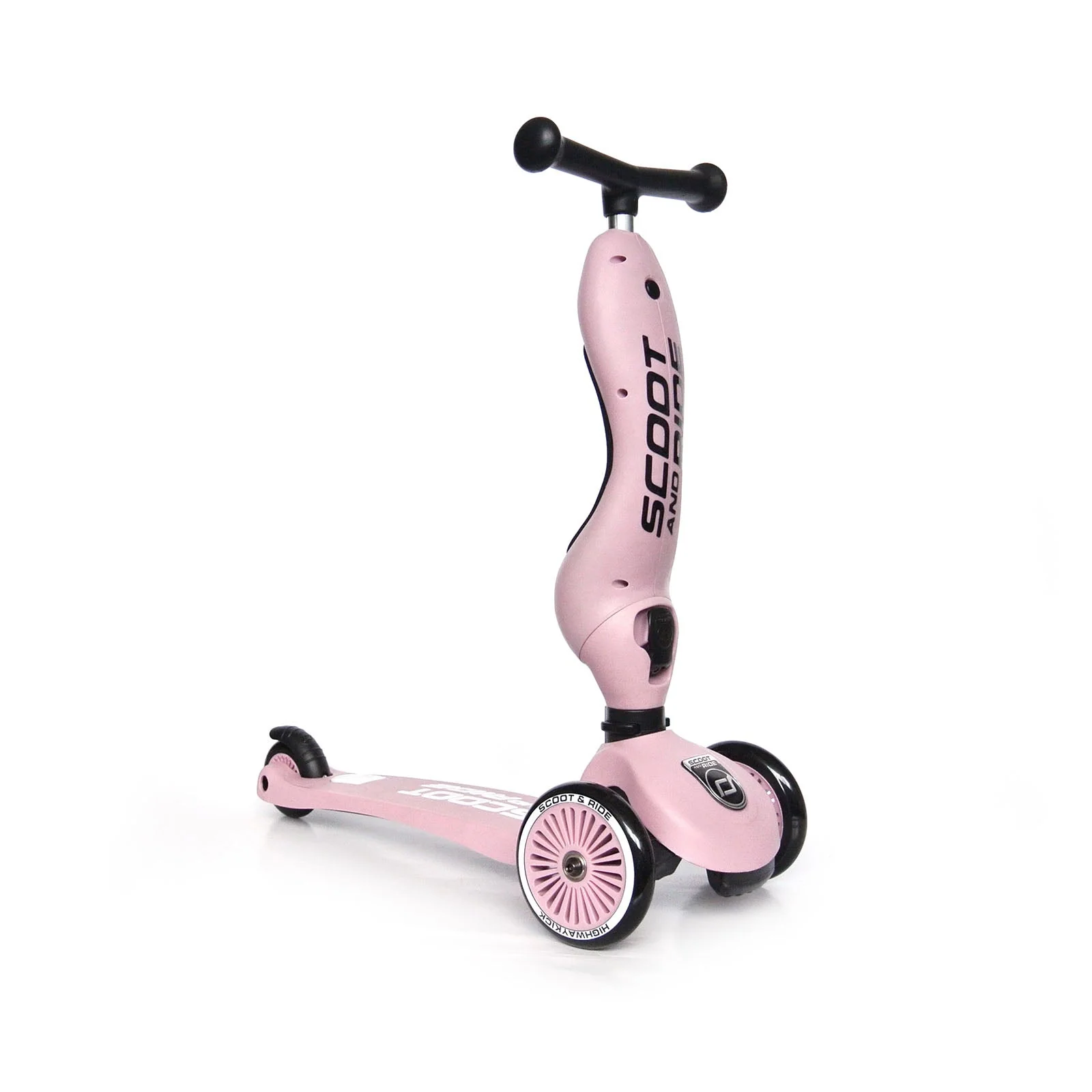 Scoot & Ride Highway Kick 1 Scooter - Rose - Image 2