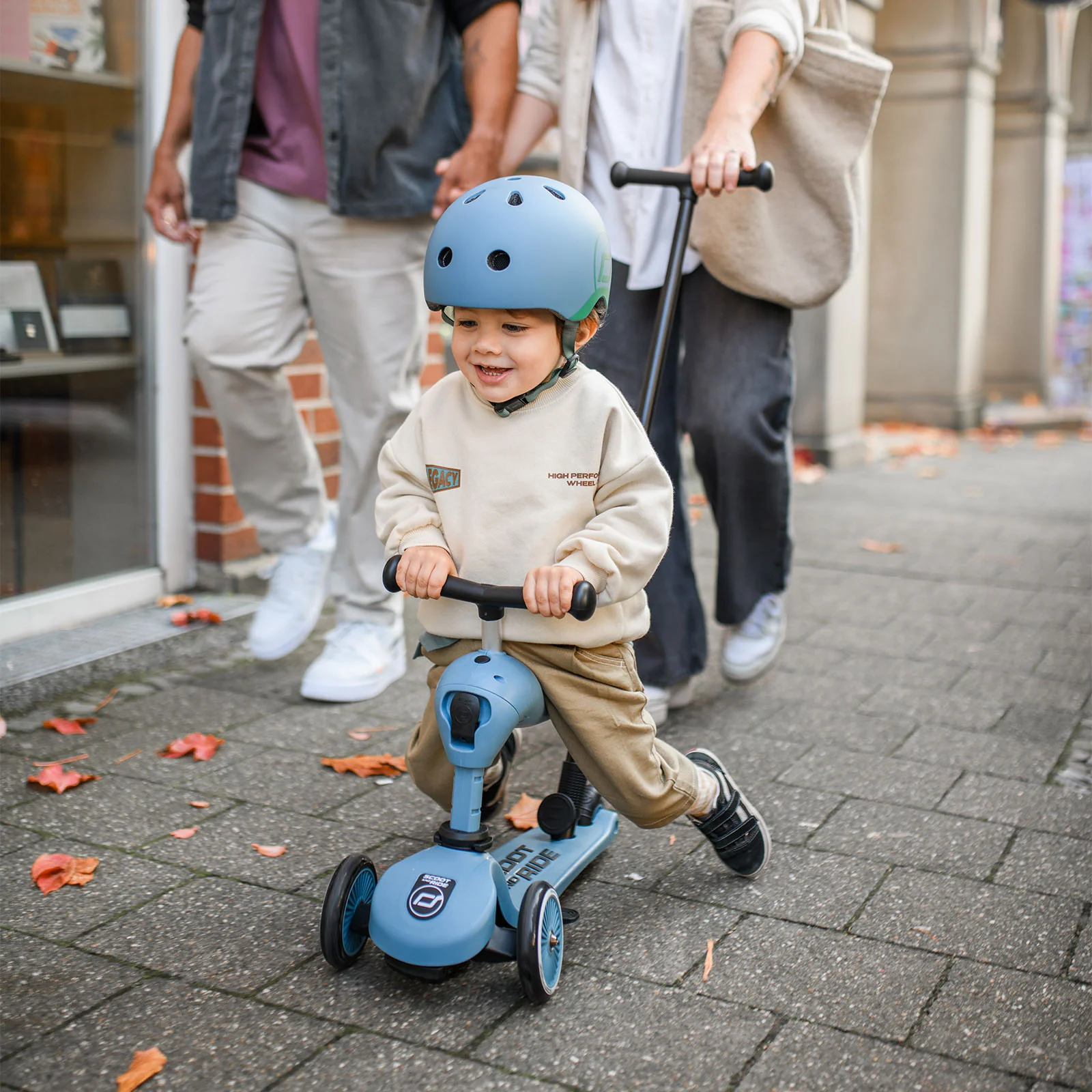 Scoot & Ride Highway Kick Push & Go - Steel