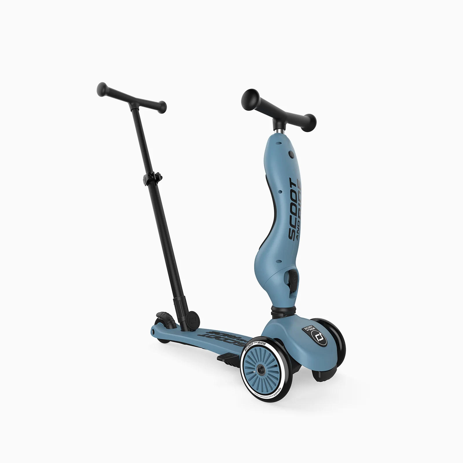 Scoot & Ride Highway Kick Push & Go - Steel - Image 2