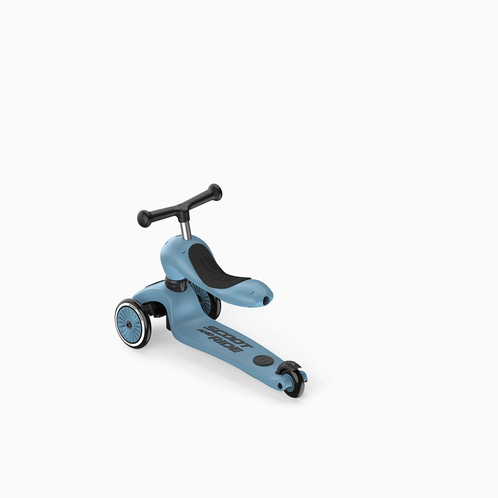 Scoot & Ride Highway Kick Push & Go - Steel - Image 4