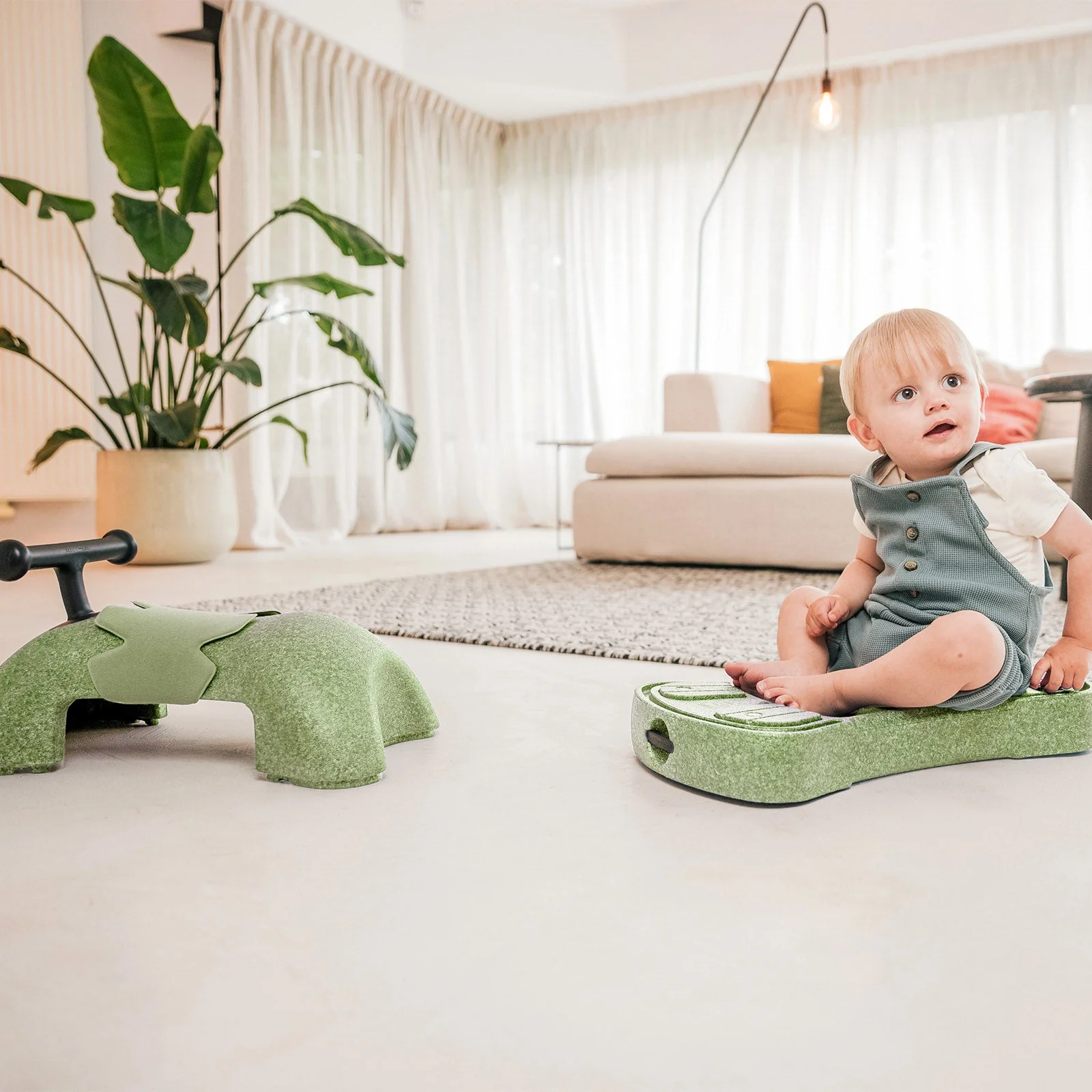 Scoot & Ride My First 3-in-1 Baby Walker - Olive - Image 3