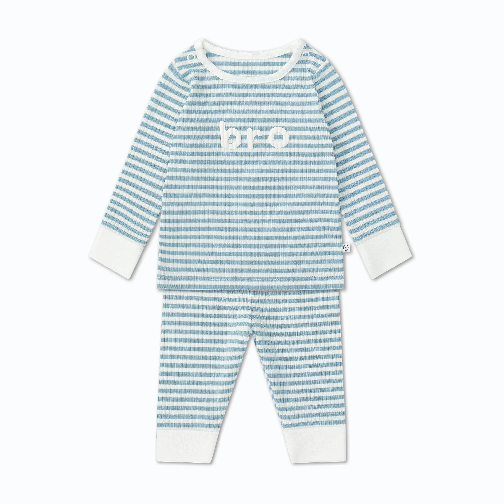 Sea Stripe Bro Ribbed Pyjamas - Image 3