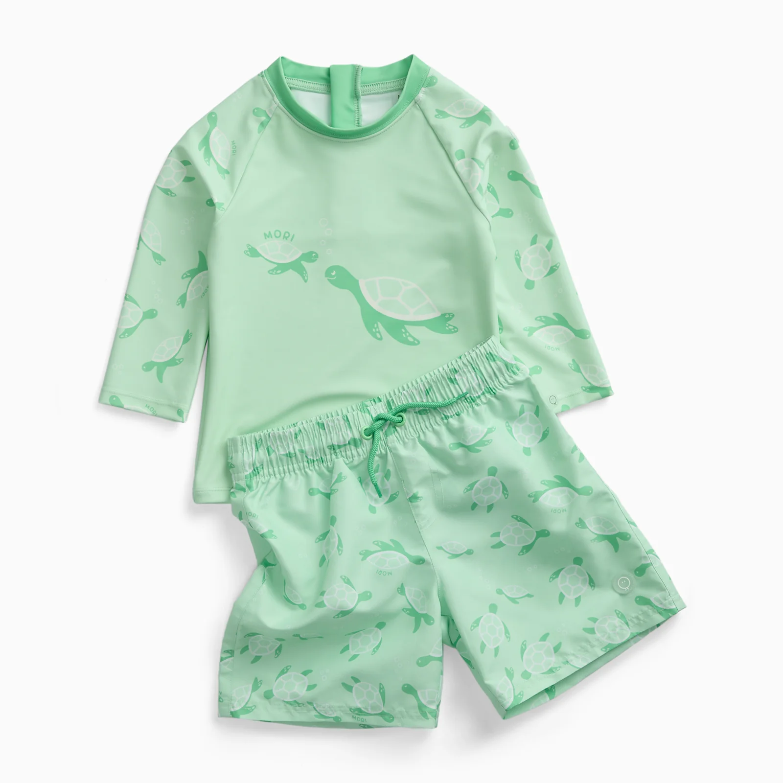 Sea Turtle Rash Vest & Swim Shorts - Image 2