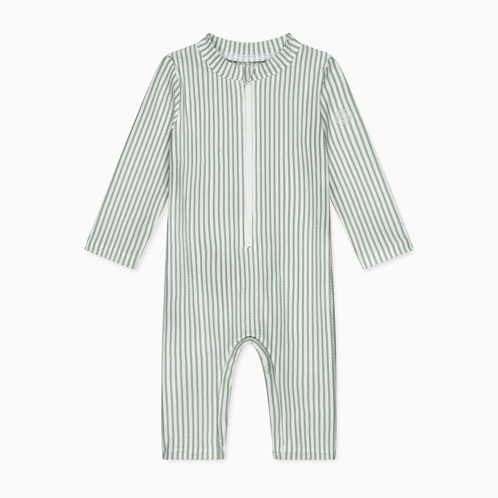 Stripe Seersucker Sunsafe Swimsuit - Image 2