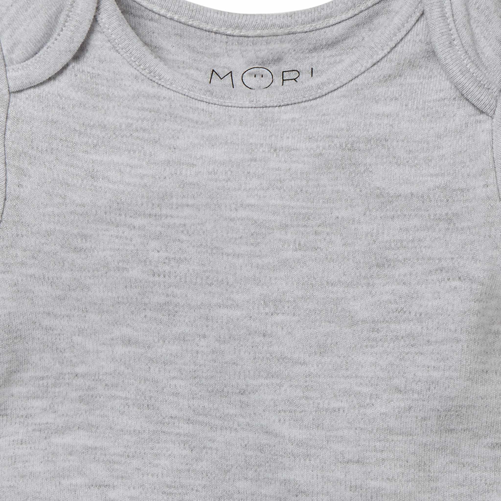 Short Sleeve Bodysuit - Grey - Image 2