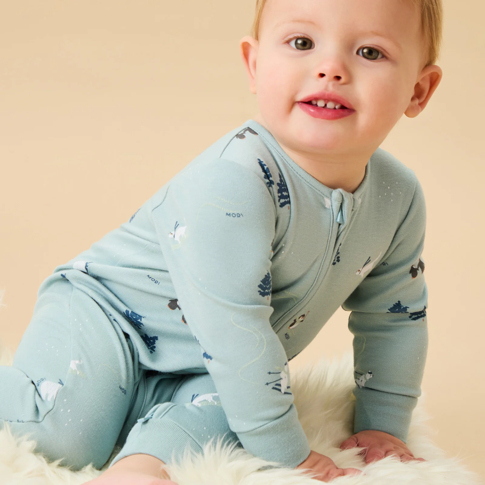 Ski Clever Zip Sleepsuit 3 Pack - Image 4
