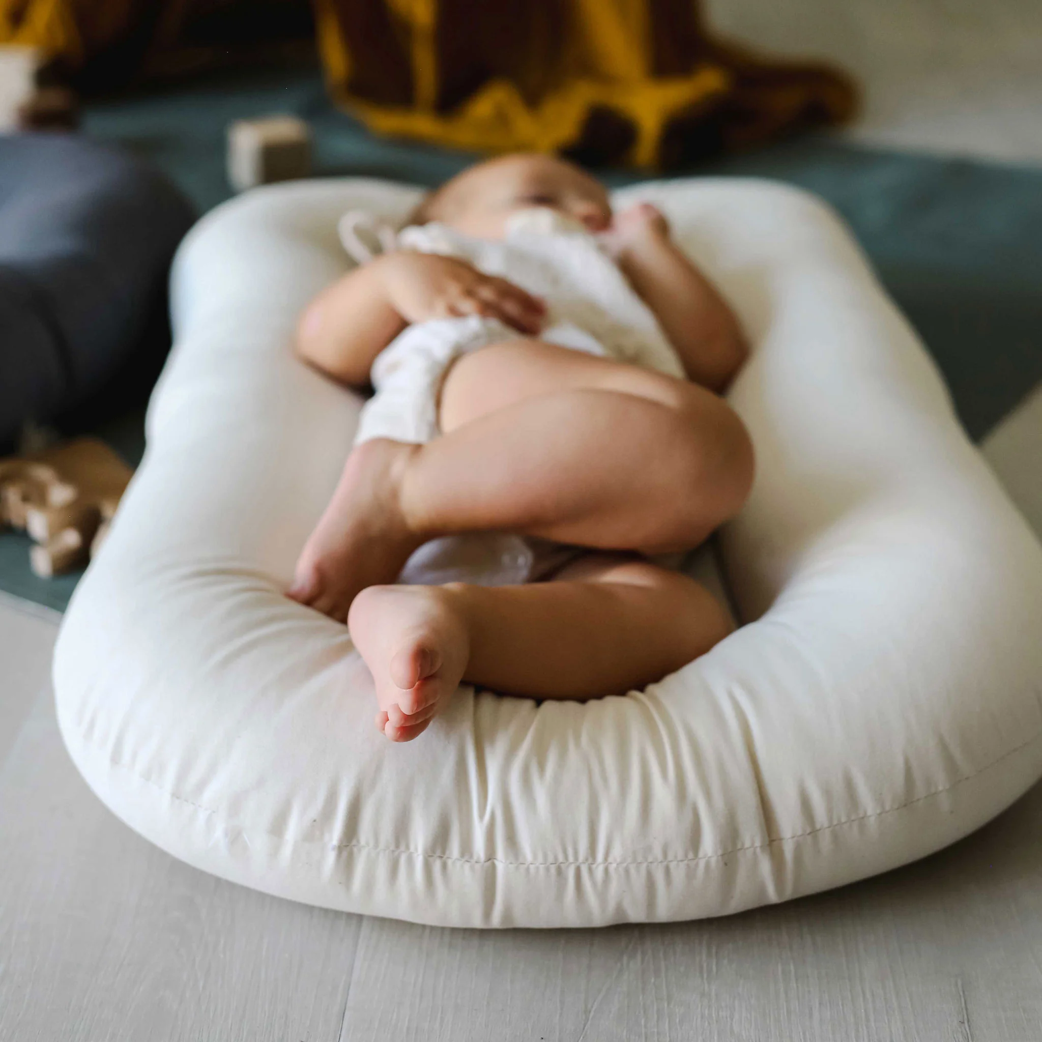 Snuggle Me Organic Natural Infant Lounger - Image 6