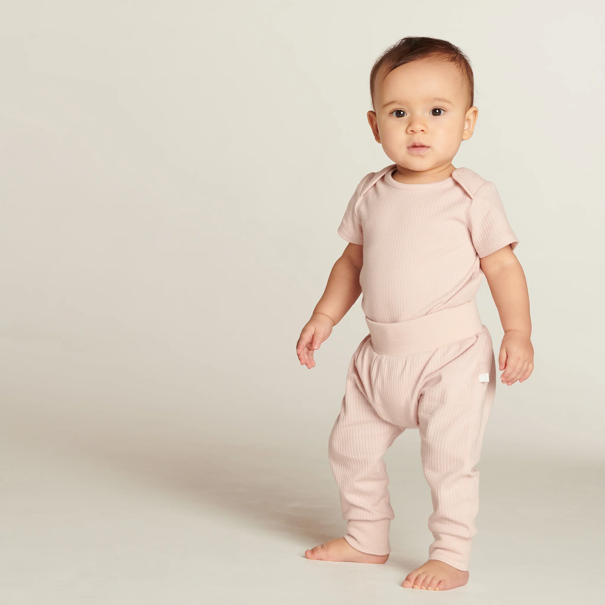 Stardust Short Sleeve Kimono Bodysuit & Ribbed Joggers - Image 3