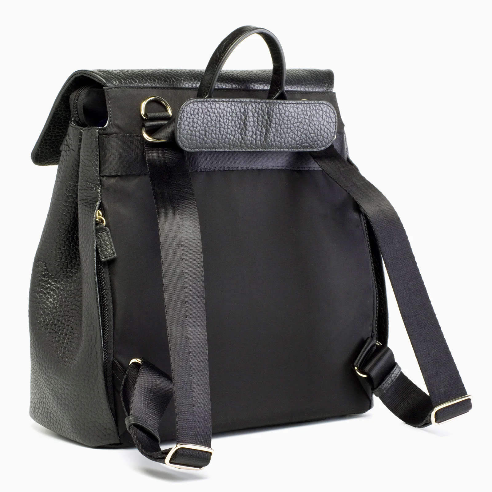 Storksak St James Changing Bag Leather - Black - Image 6