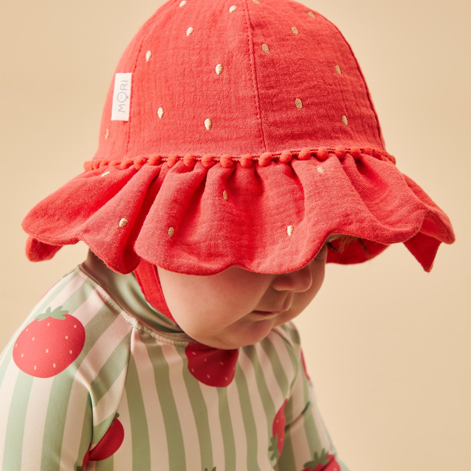 Strawberry Floppy Hat