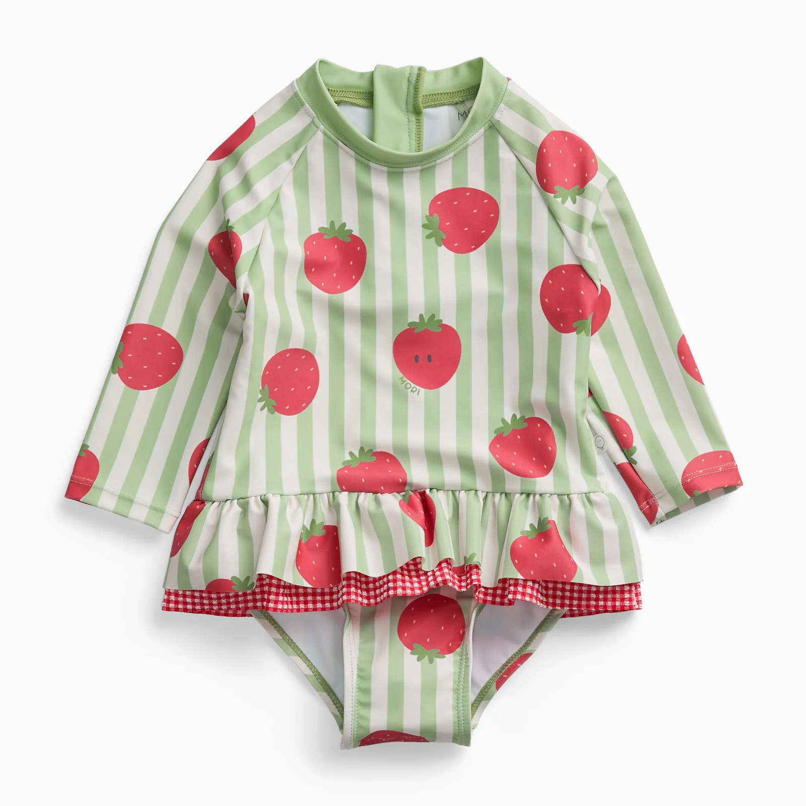 Strawberry Frilled Sunsafe Swimsuit - Image 4