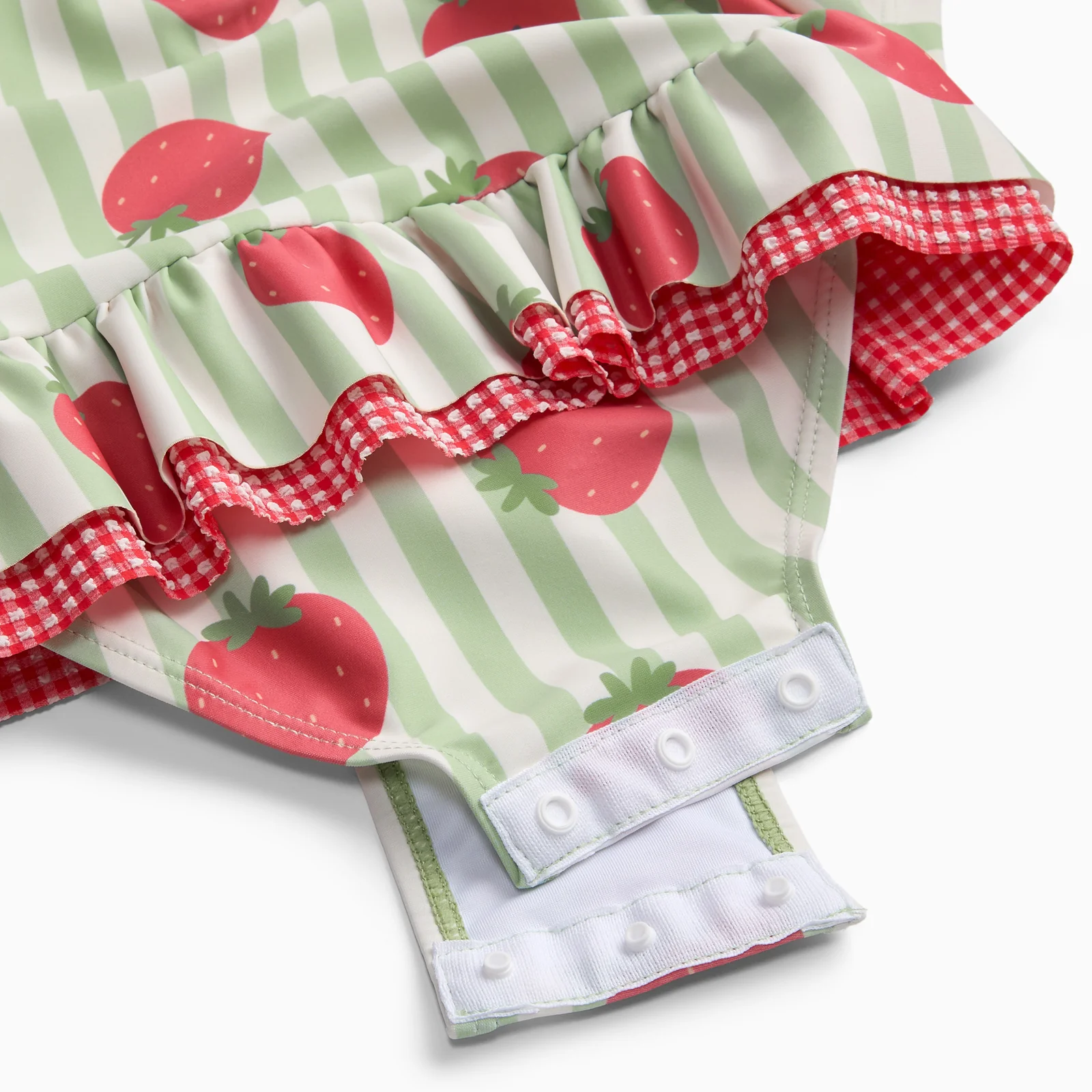 Strawberry Frilled Sunsafe Swimsuit - Image 5