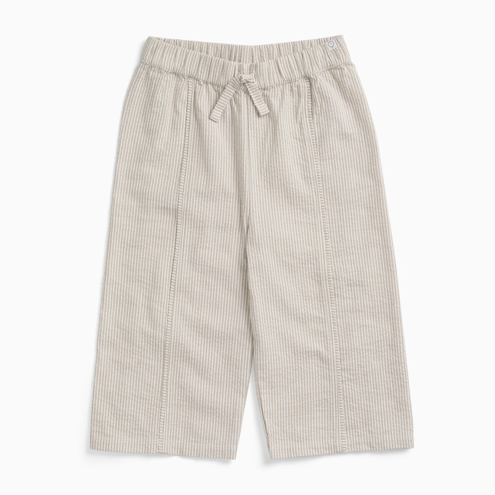 Striped Cotton Trousers - Image 2