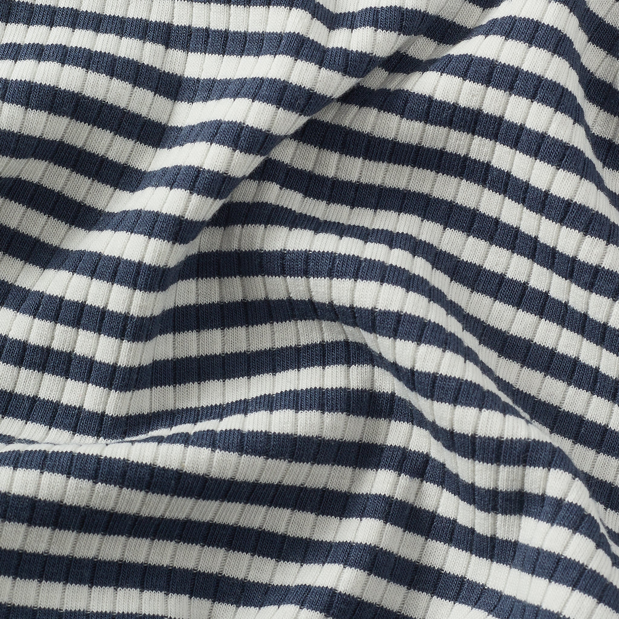 Striped Ribbed Long Sleeve Bodysuit - Image 3