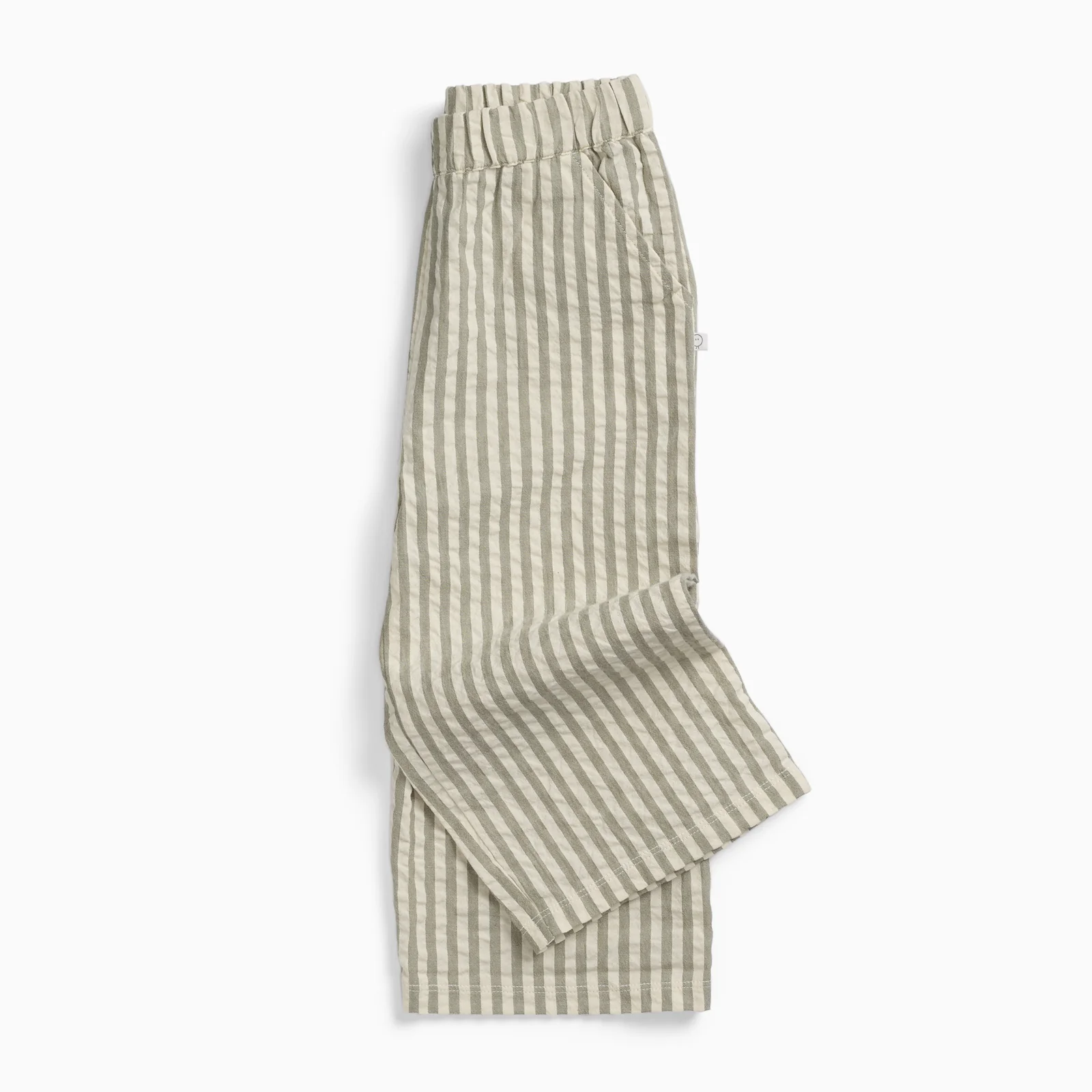 Striped Seersucker Trousers - Image 3