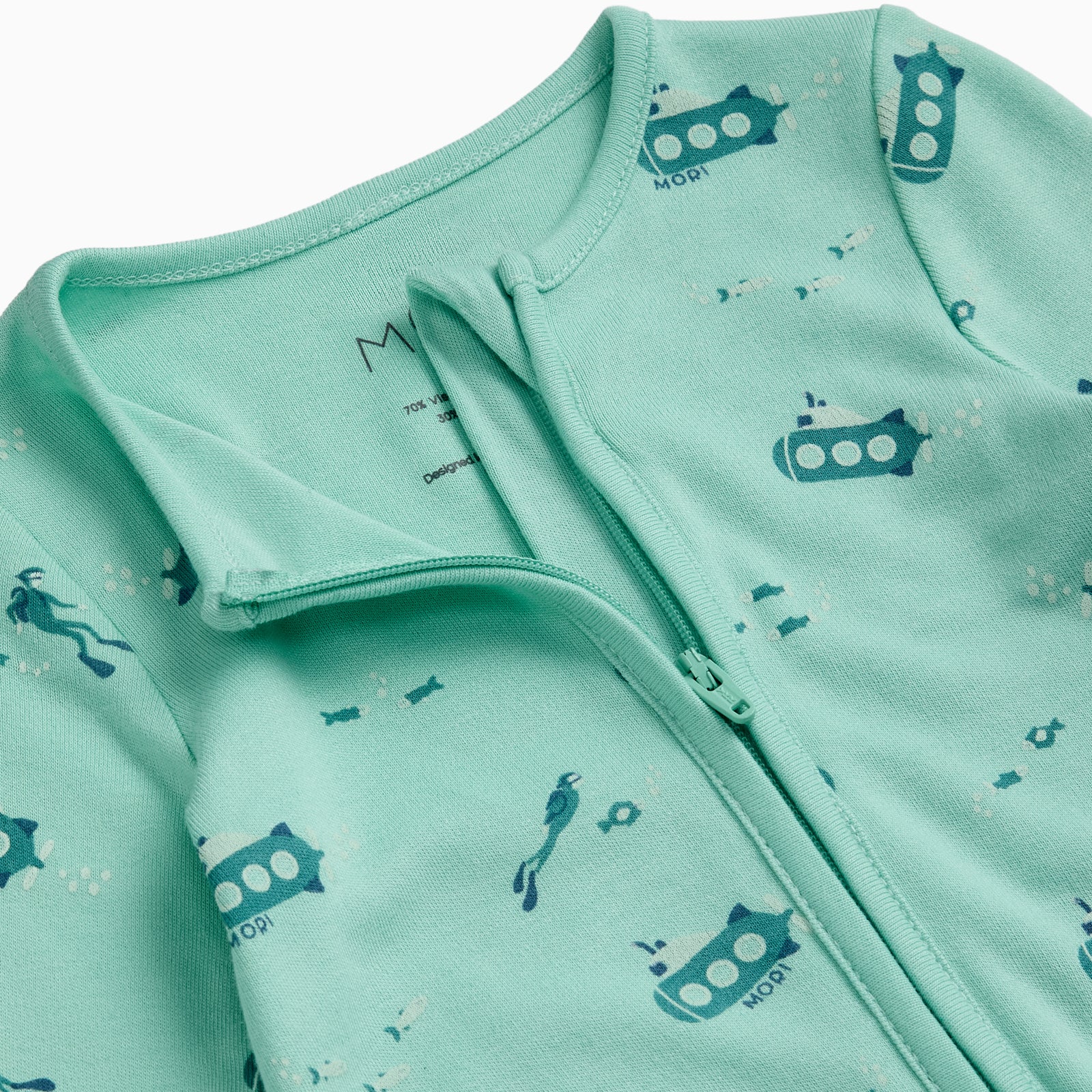 Submarine Sleep Clever Zip Sleepsuit - Image 5