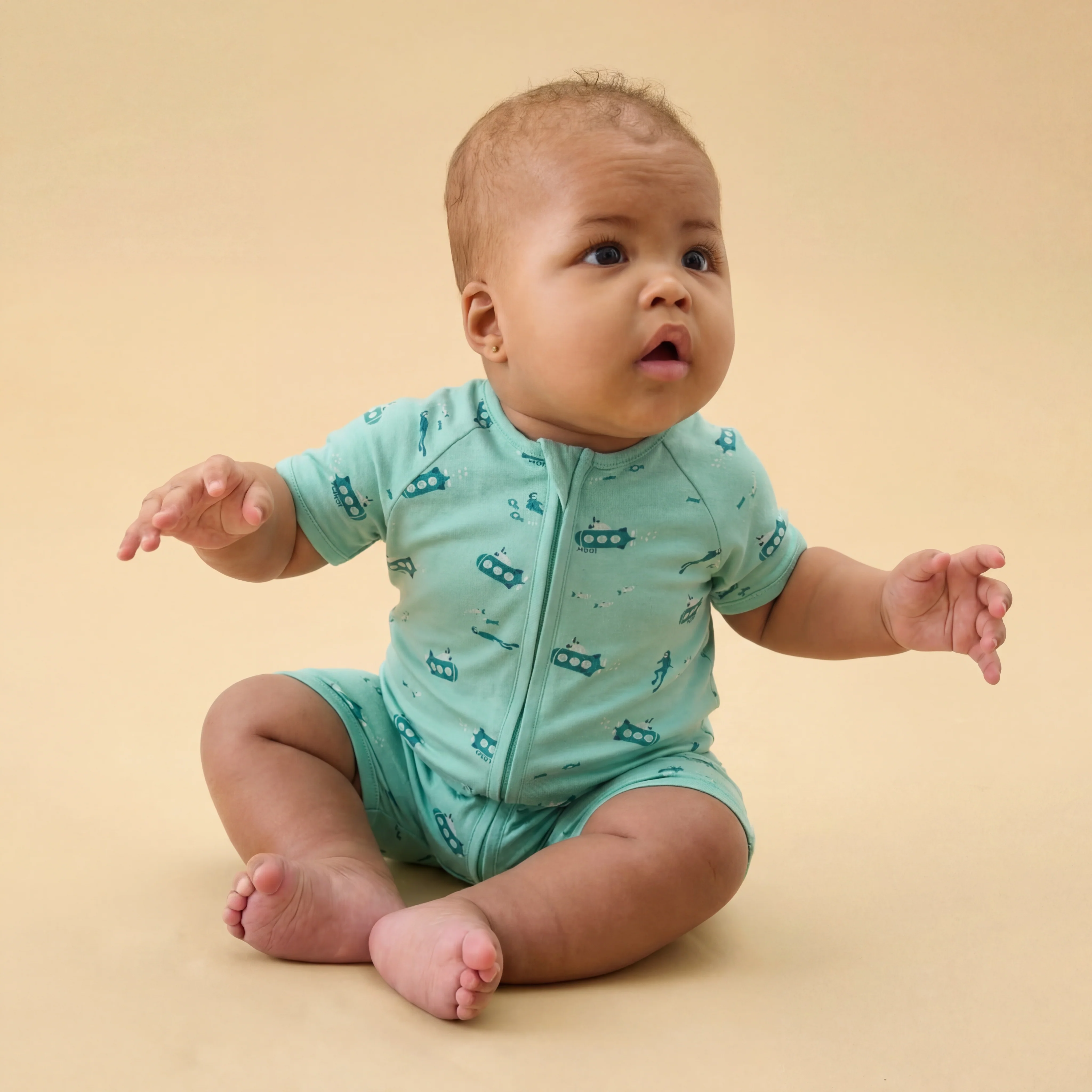 Submarine Sleep Summer Sleepsuit