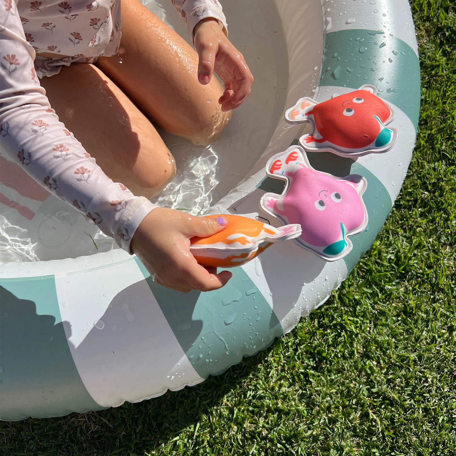 Sunnylife Dive Buddies Set of 3 - Poppy Peach