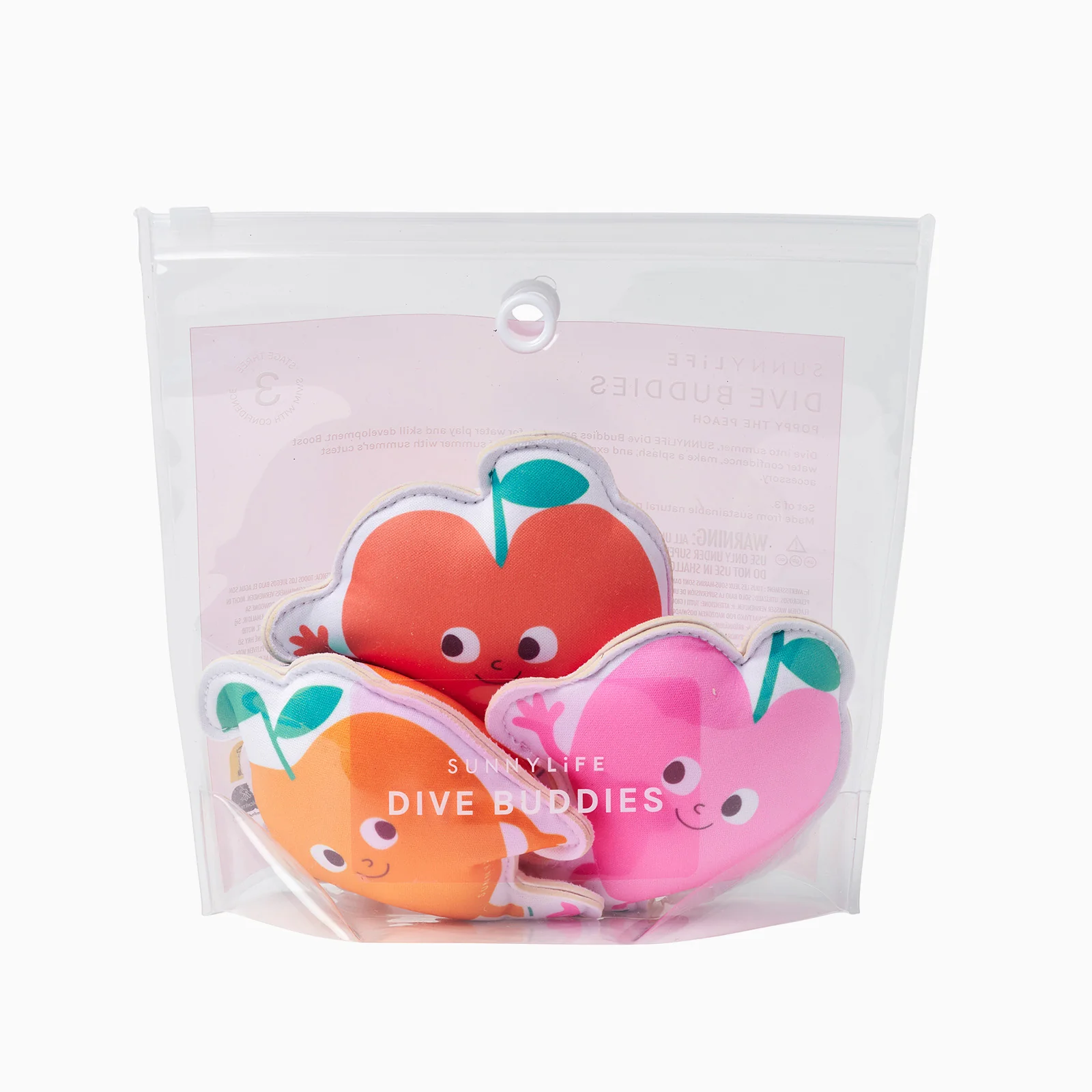 Sunnylife Dive Buddies Set of 3 - Poppy Peach - Image 4