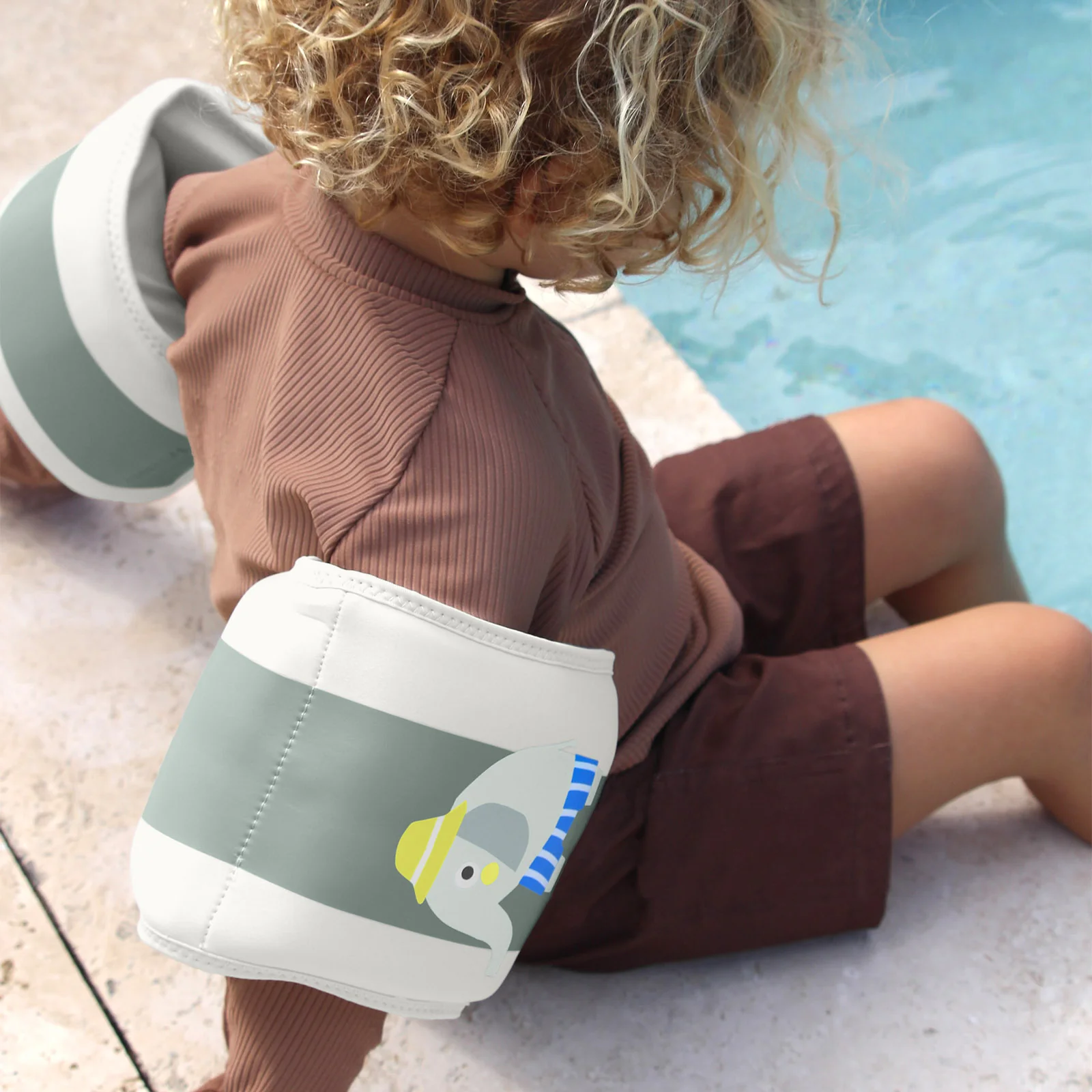 Sunnylife Kids Arm Bands - Eli Elephant - Image 3