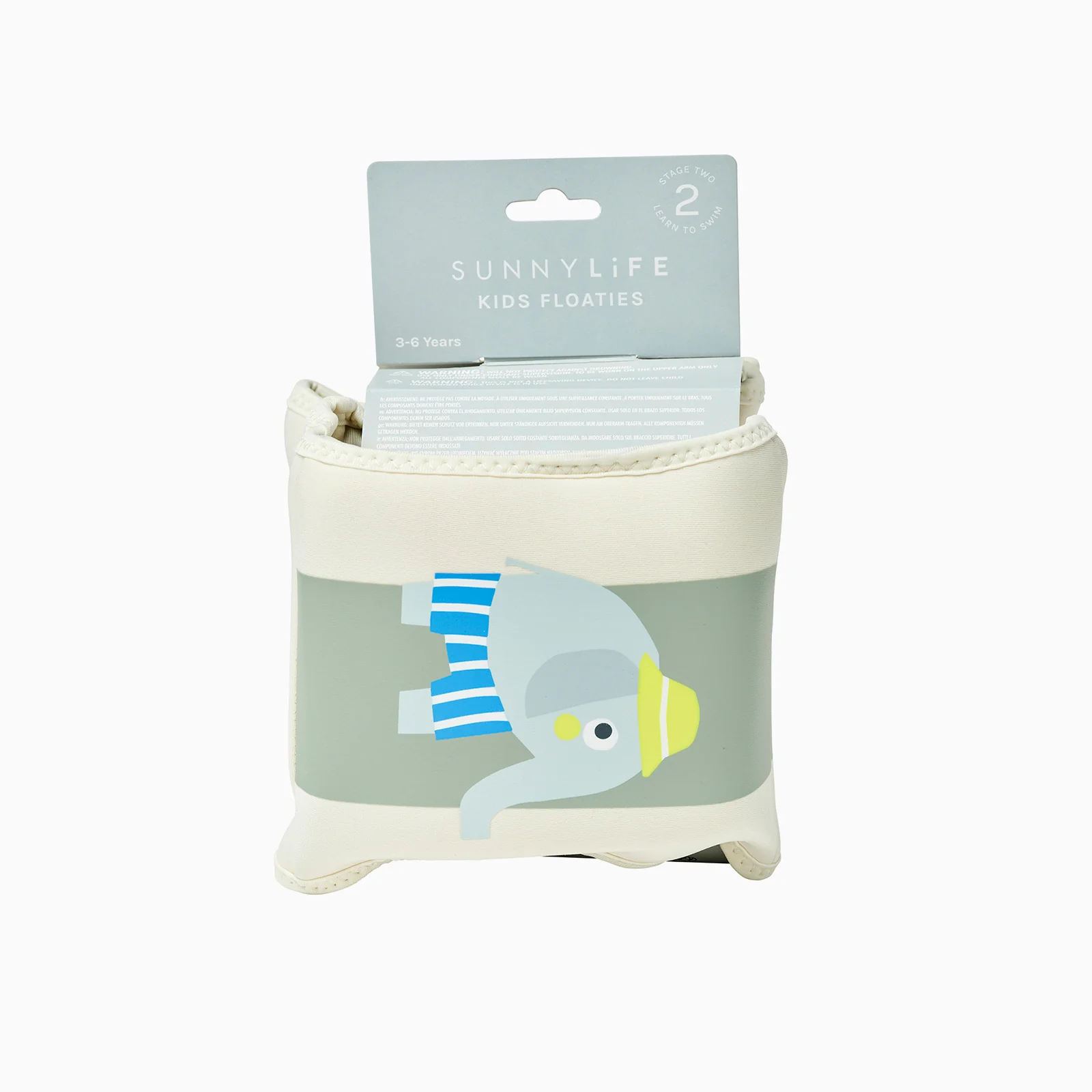 Sunnylife Kids Arm Bands - Eli Elephant - Image 4