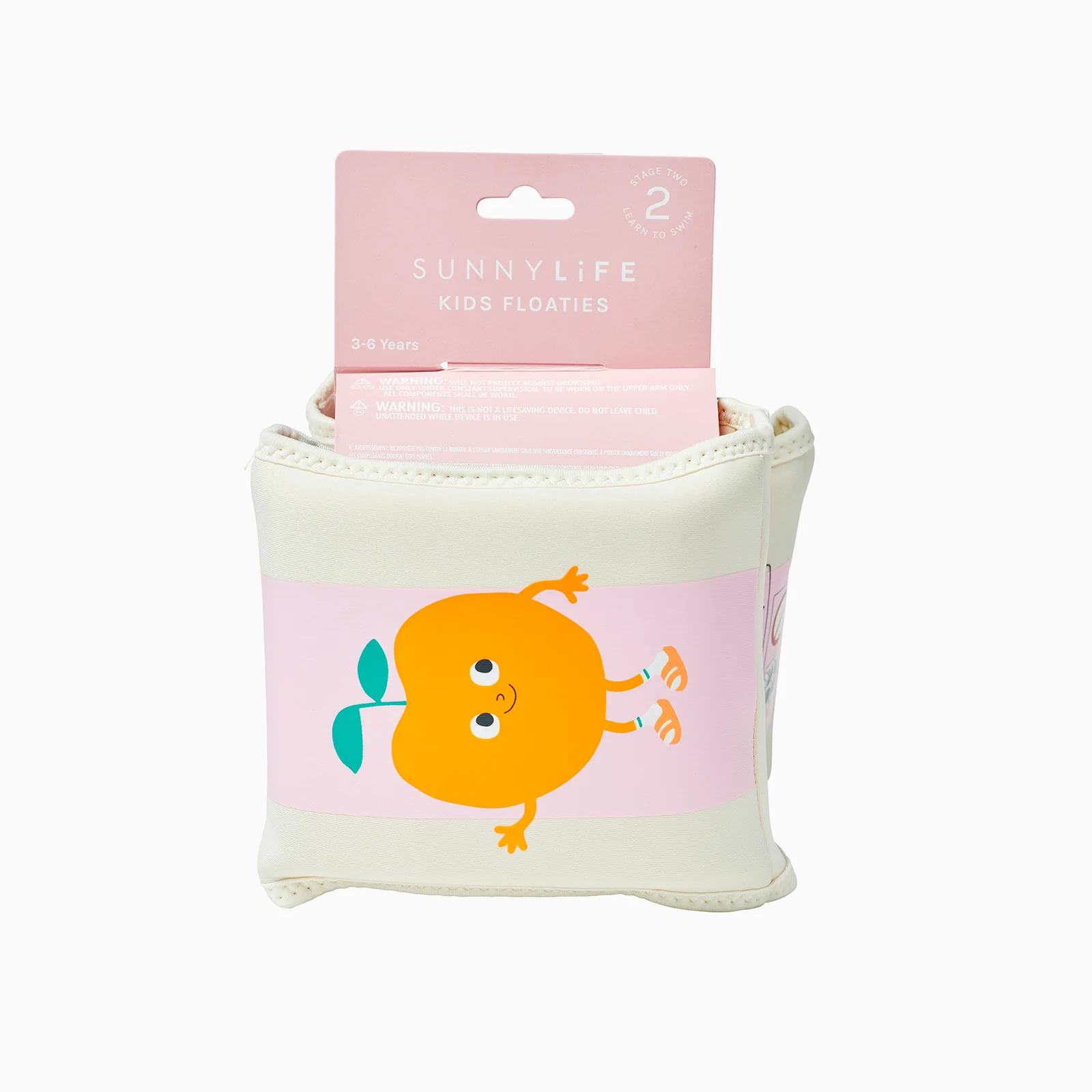 Sunnylife Kids Arm Bands - Poppy Peach - Image 4
