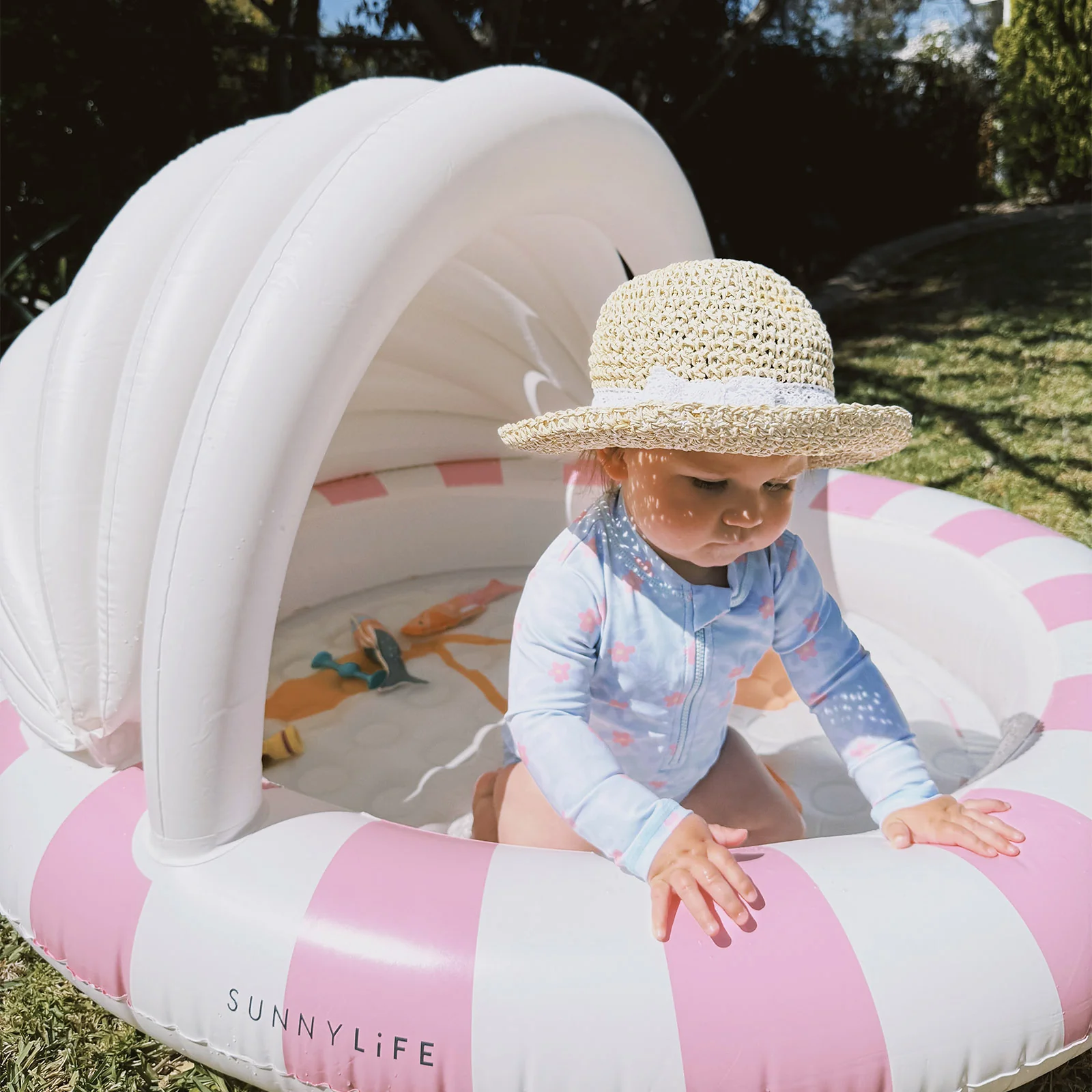 Sunnylife Kids Inflatable Paddling Pool - Cherry - Image 3
