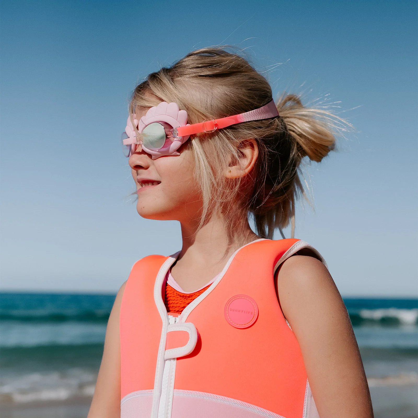Sunnylife Kids Swim Goggles - Melody Mermaid