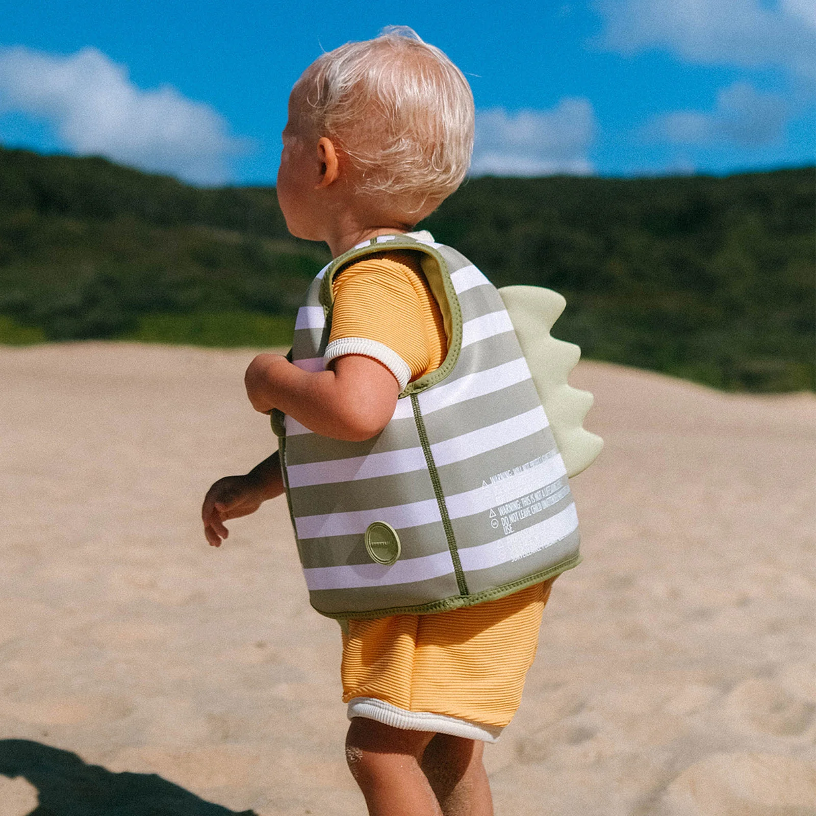 Sunnylife Kids Swim Vest - Khaki