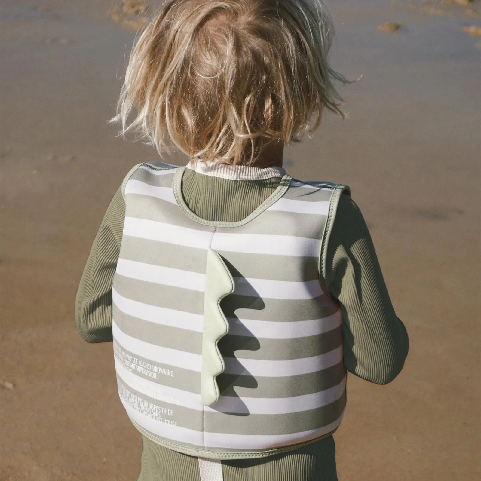 Sunnylife Kids Swim Vest - Khaki - Image 3