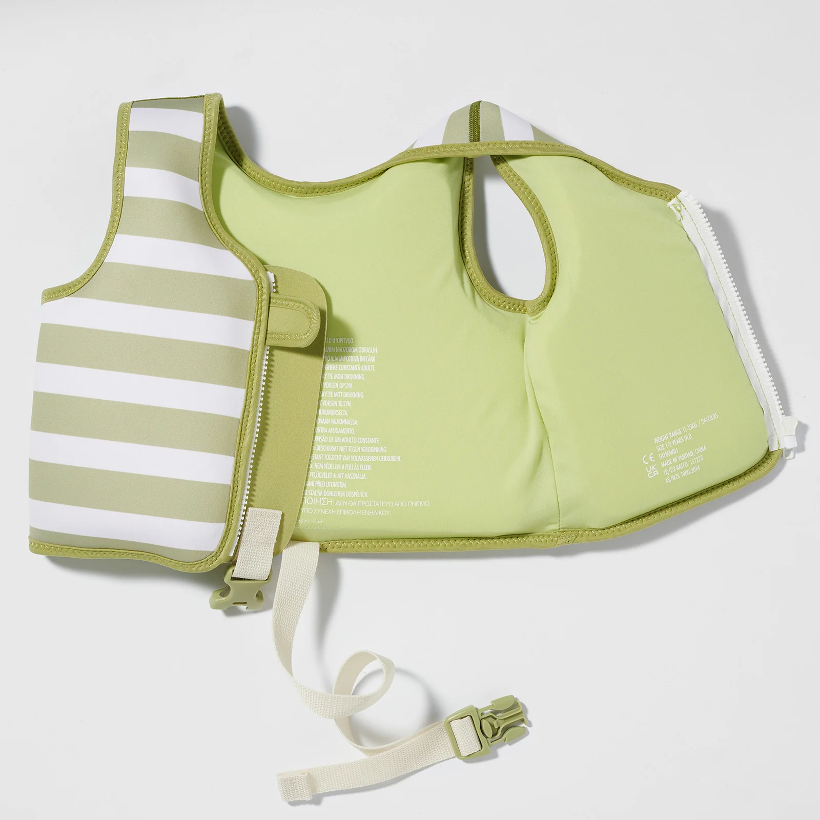 Sunnylife Kids Swim Vest - Khaki - Image 8