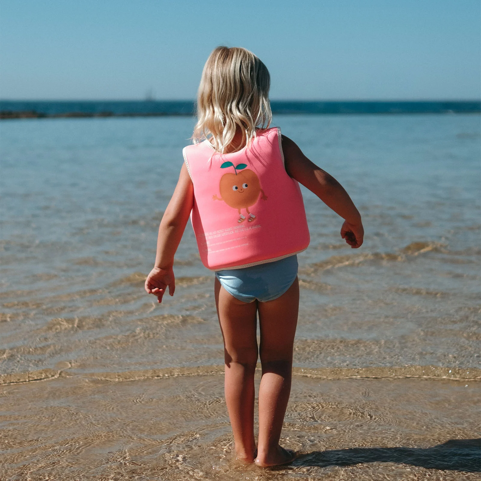 Sunnylife Kids Swim Vest - Poppy Peach